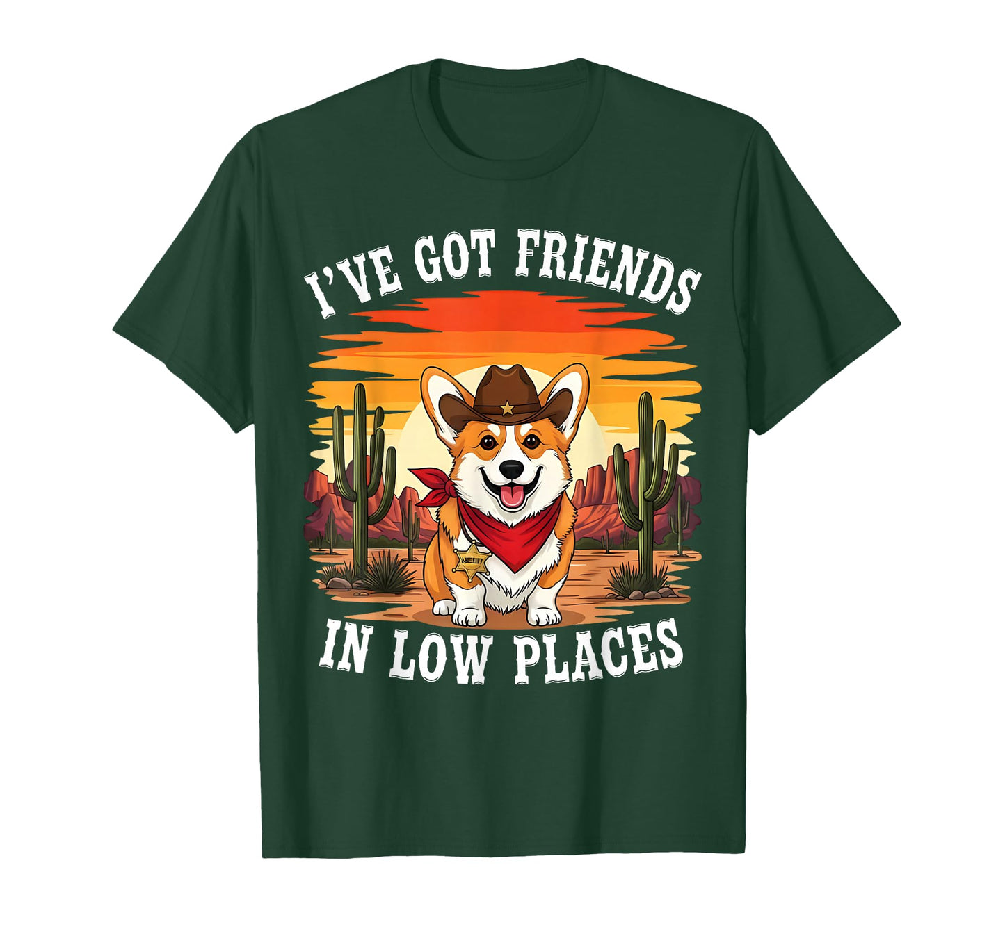 Funny Corgi Design for Men Women Kids Dog Welsh Corgi Lovers T-Shirt