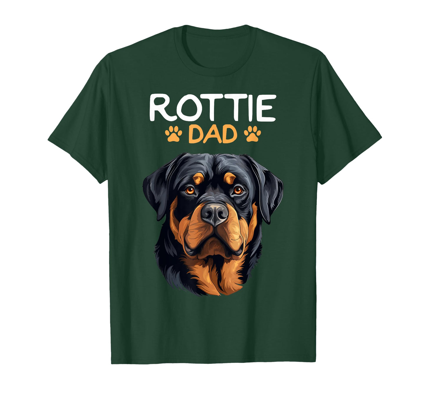 Rottie Dad Rottweiler Dog T-Shirt