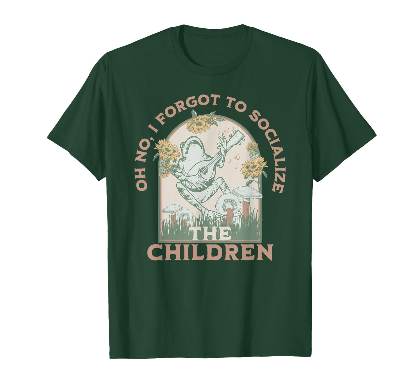Oh No I Forgot To Socialize The Children Funny Homeschool T-Shirt