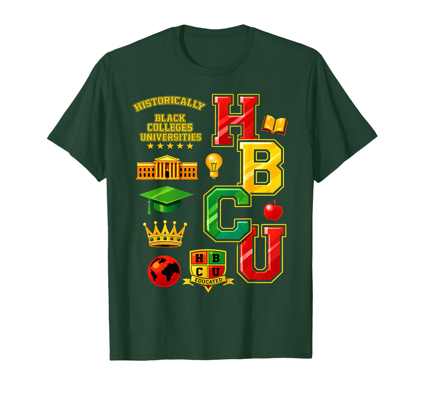 HBCU Historically Black Colleges Universities Grad Alumni T-Shirt