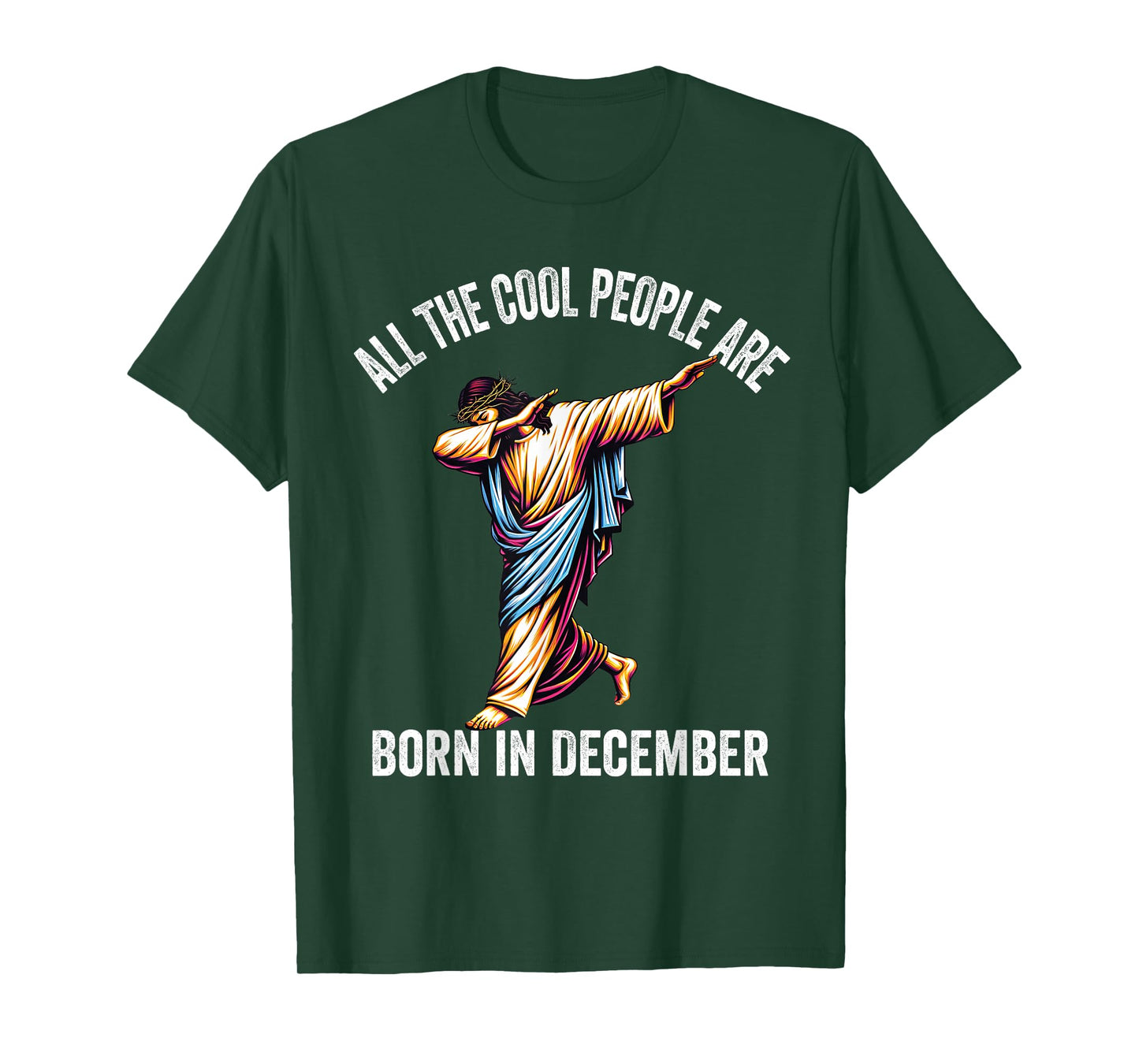 Cool People are Born in December Christian Christmas Bday T-Shirt