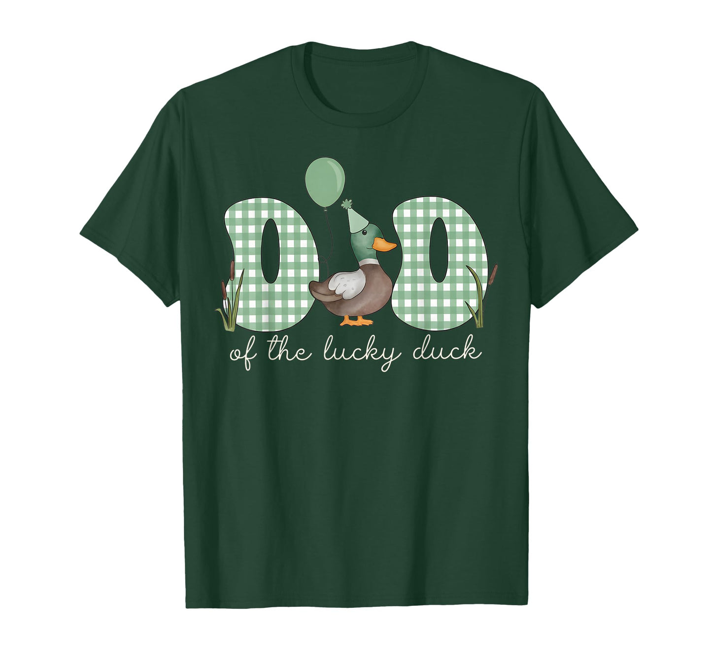 Mom & Dad of The Lucky Duck 1St Birthday Mommy and Me Duck P T-Shirt