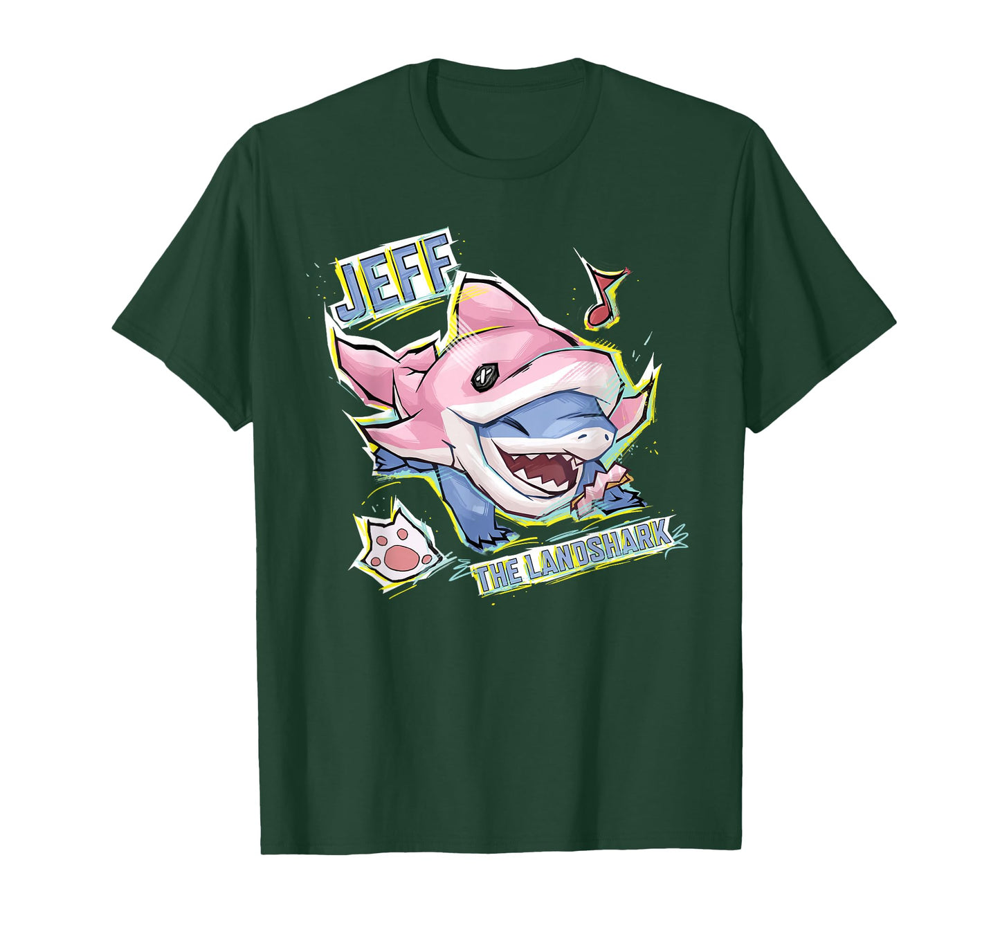 Marvel Rivals PVP Jeff the Land Shark Incognito Dolphin Skin T-Shirt