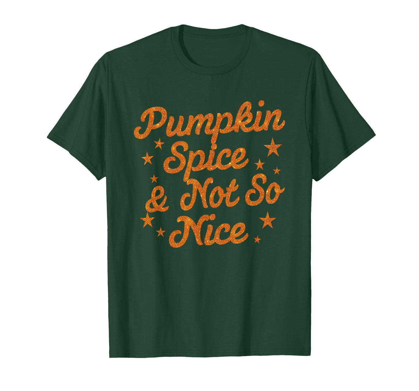 Pumpkin Spice & Not So Nice, Funny Fall, Retro Fall Autumn T-Shirt