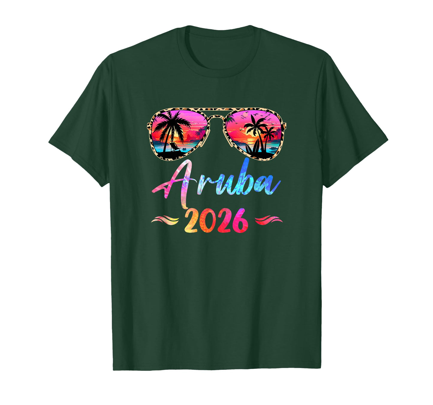 Aruba Vacation 2026 Matching Group Family Summer Trip T-Shirt