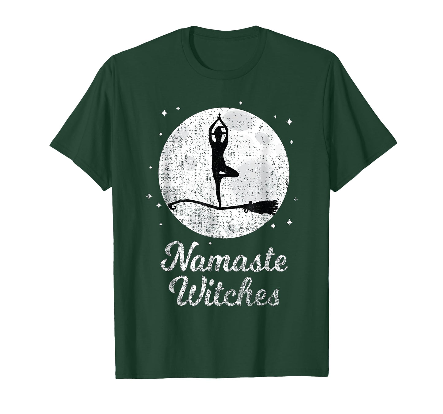 Namaste Witches Halloween Yoga Lover T-Shirt