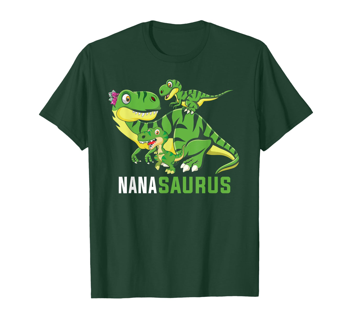 NANAsaurus Cute NANA Saurus Dinosaur Matching Family T-Shirt