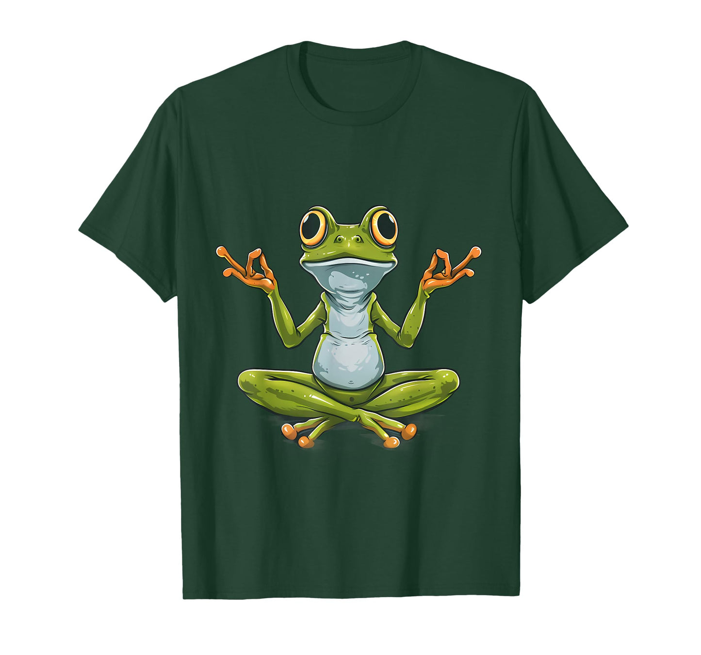 Meditation Frog Toad Spirituality Yoga Zen Buddha Buddhist T-Shirt
