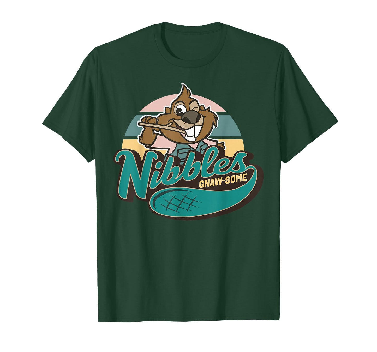 Disney Zootopia 2 Nibbles Gnaw-Some Chewing On A Stick T-Shirt