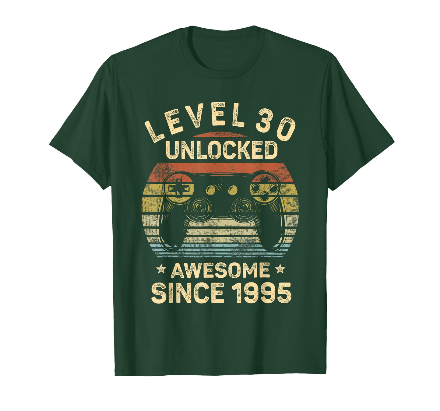 Level 30 Unlocked 30th Birthday 30 Year Old Gifts Gamer Bday T-Shirt