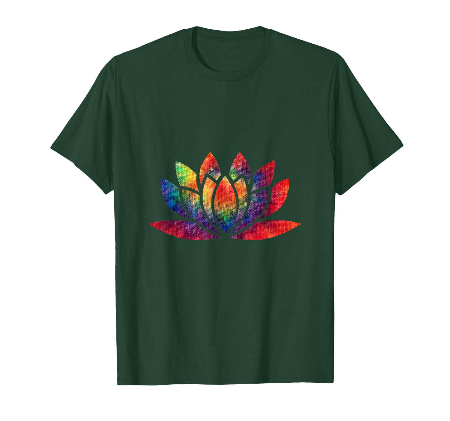 Tie Dye Lotus Flower Tie Dyed Spiritual Groovy Hamsa T Shirt T-Shirt