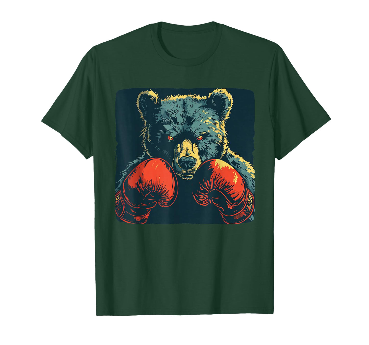 Funny boxing bear for sport boys and girls T-Shirt