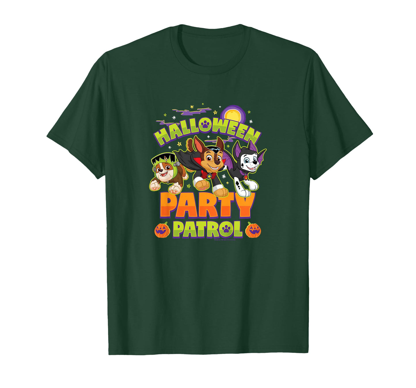 Kids Paw Patrol Series - Halloween Party Patrol T-Shirt