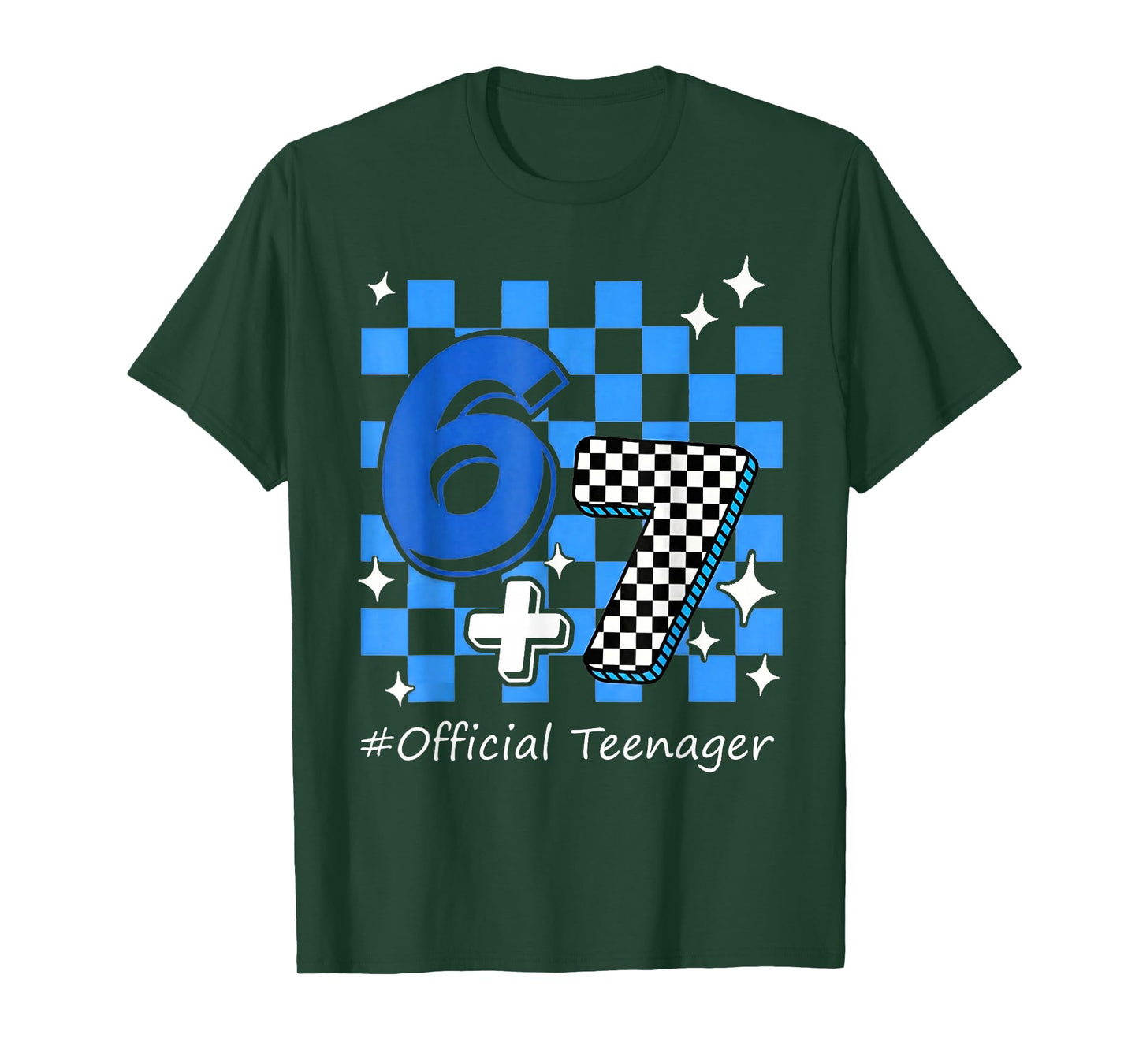 13th Birthday Official Teenager 6+7 Teen Birthday Boys Kids T-Shirt