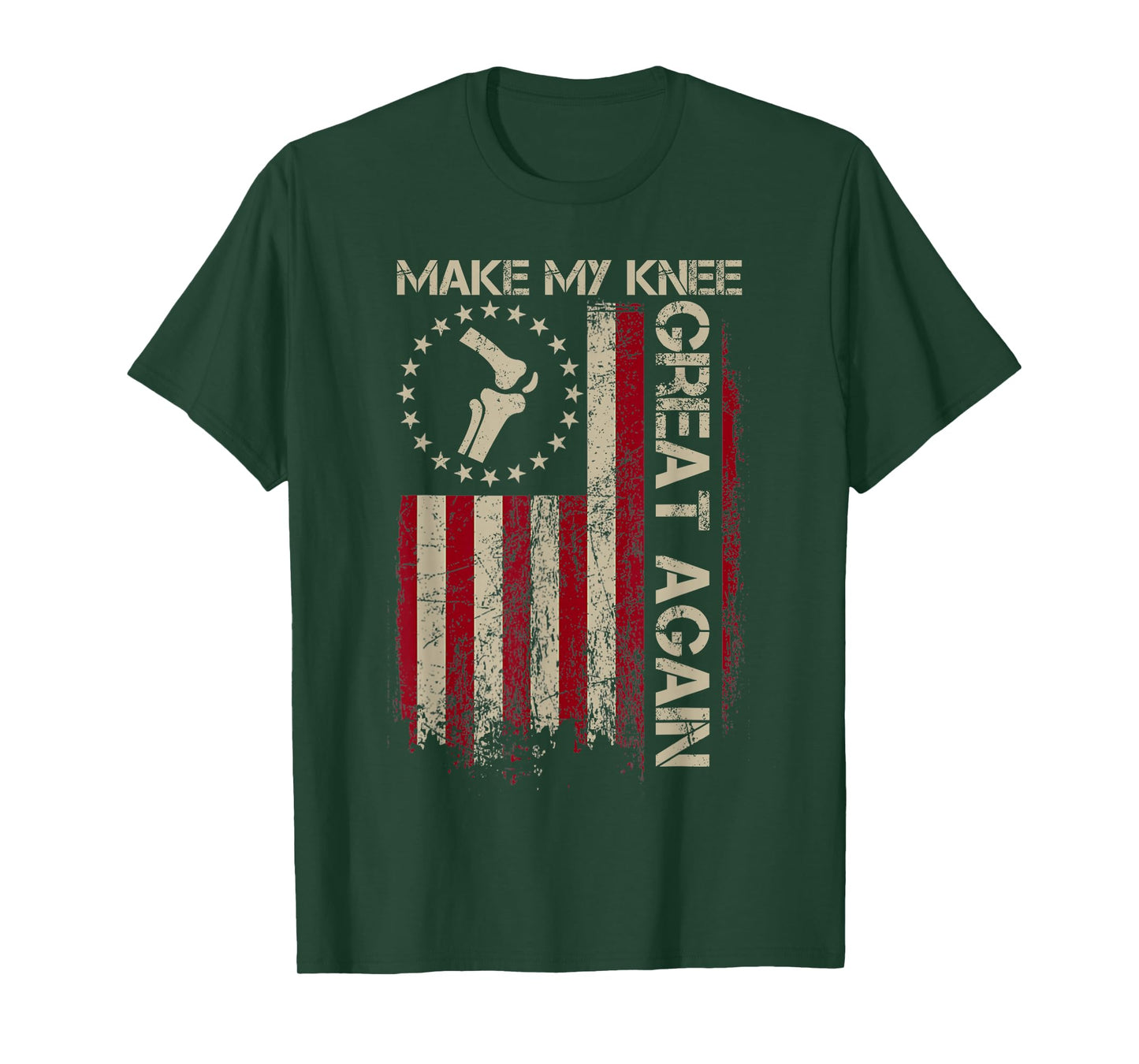Make My Knee Great Again Shirt - Knee Replacement Funny T-Shirt