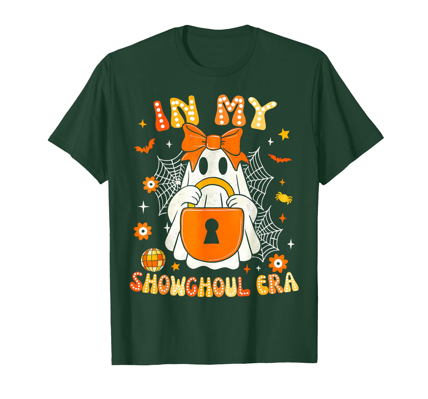 in My Showghoul Era Halloween Ghost Spooky Women Girl T-Shirt