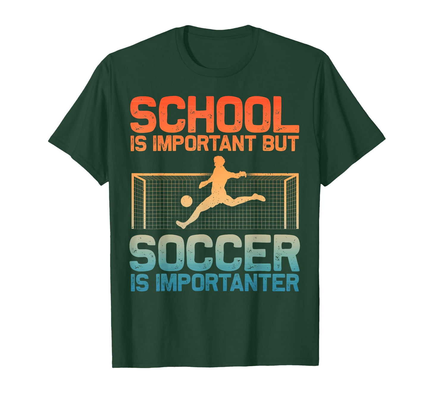 Funny Soccer Art for Boys Girls Men Women Gag Soccer Player T-Shirt