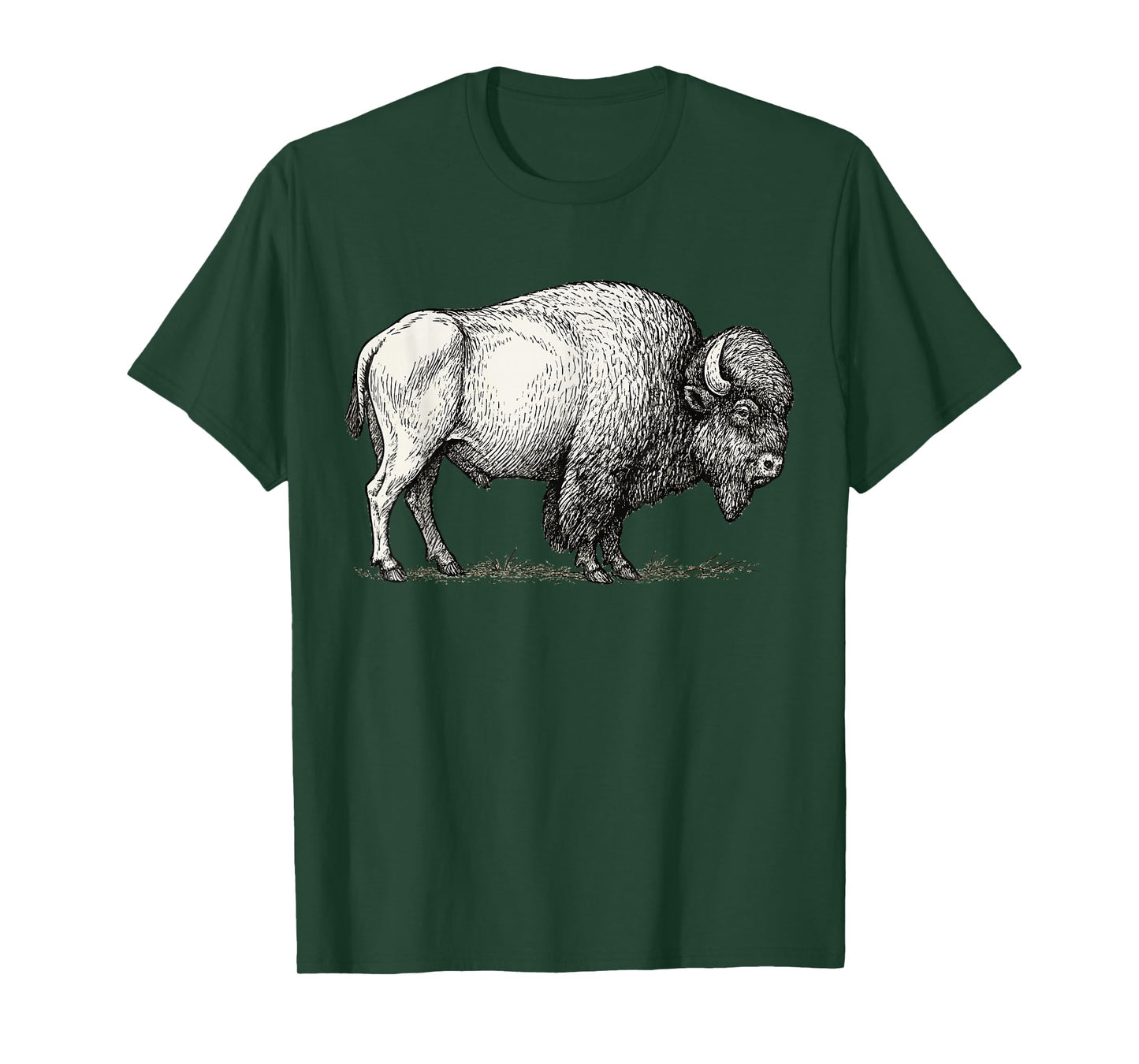 Bison Vintage Retro American Buffalo T-Shirt