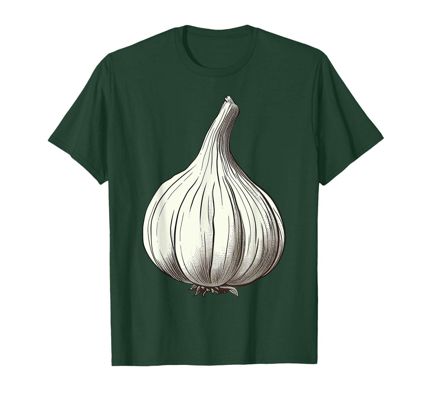 Garlic Lazy Easy Funny Matching Halloween Costume T-Shirt