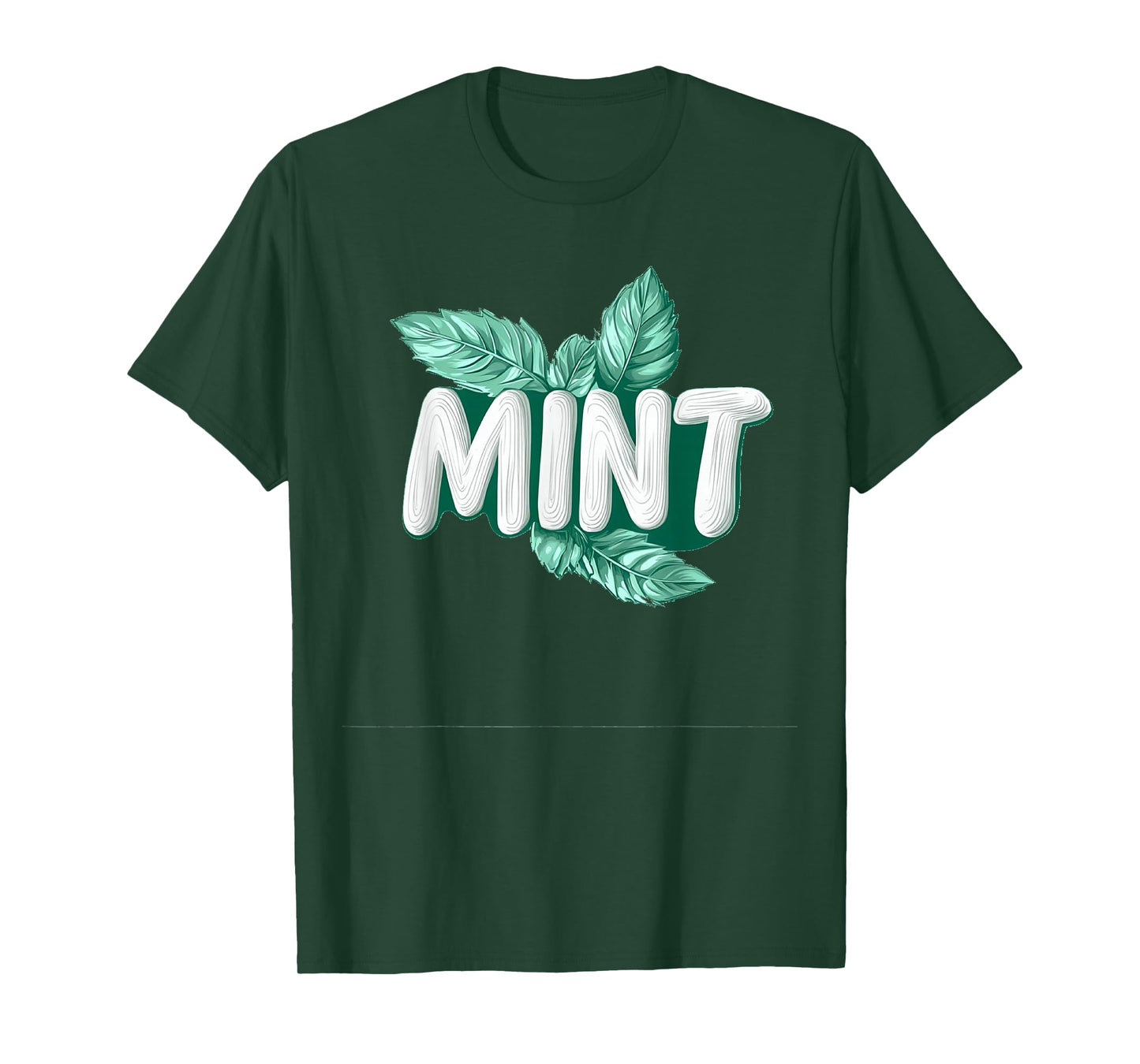 Charming Mint Graphics for a Fresh Look T-Shirt
