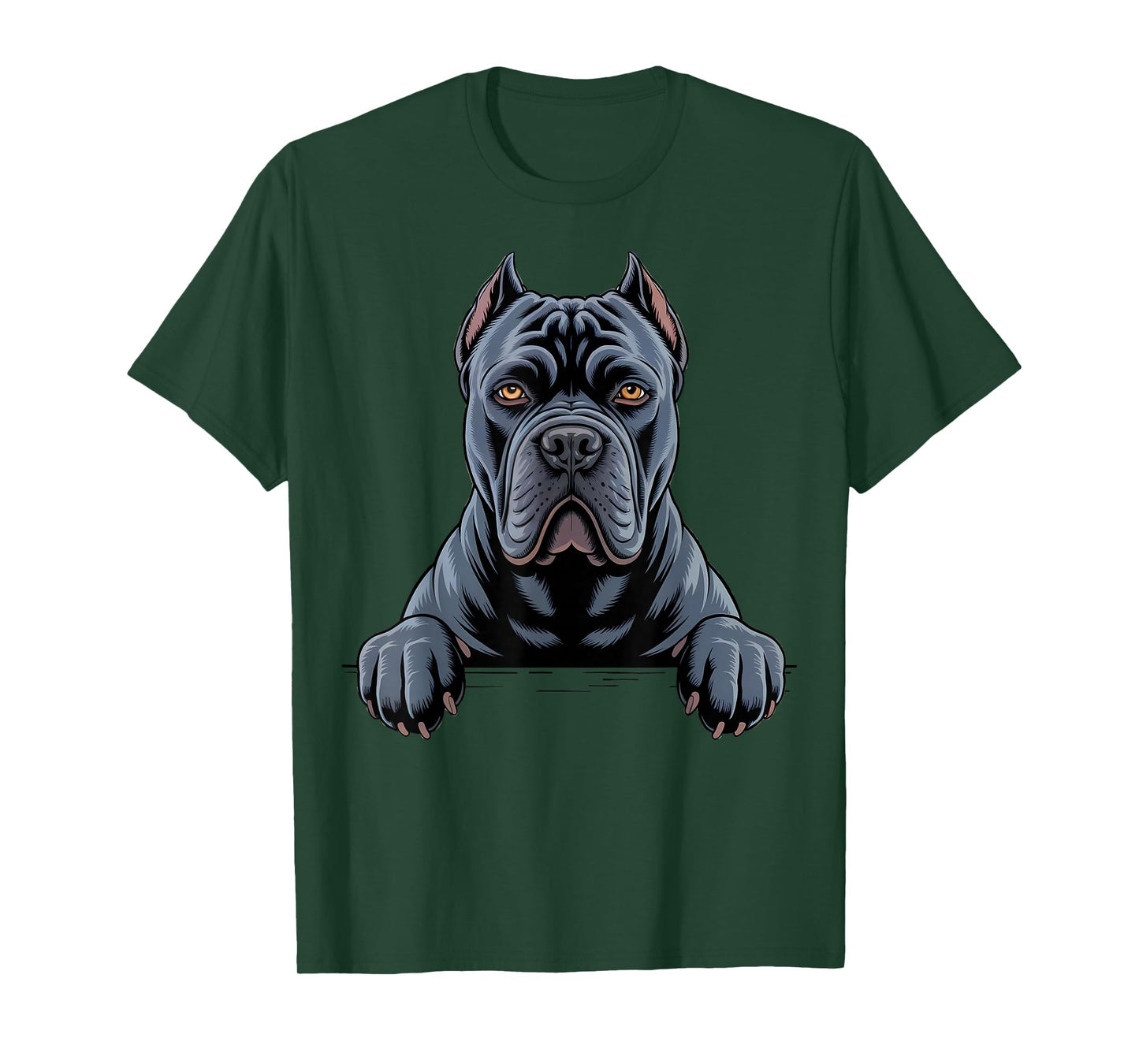Cane Corso Funny Peeking Pocket Puppy Dog Lover T-Shirt
