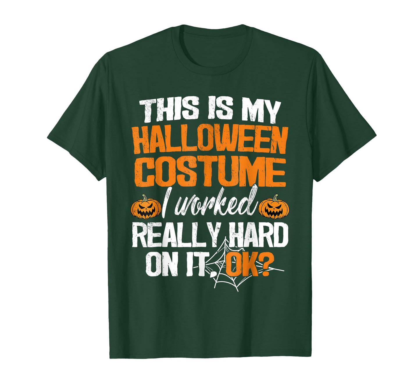 Funny Easy This Is My Halloween Costume DIY Last Minute T-Shirt