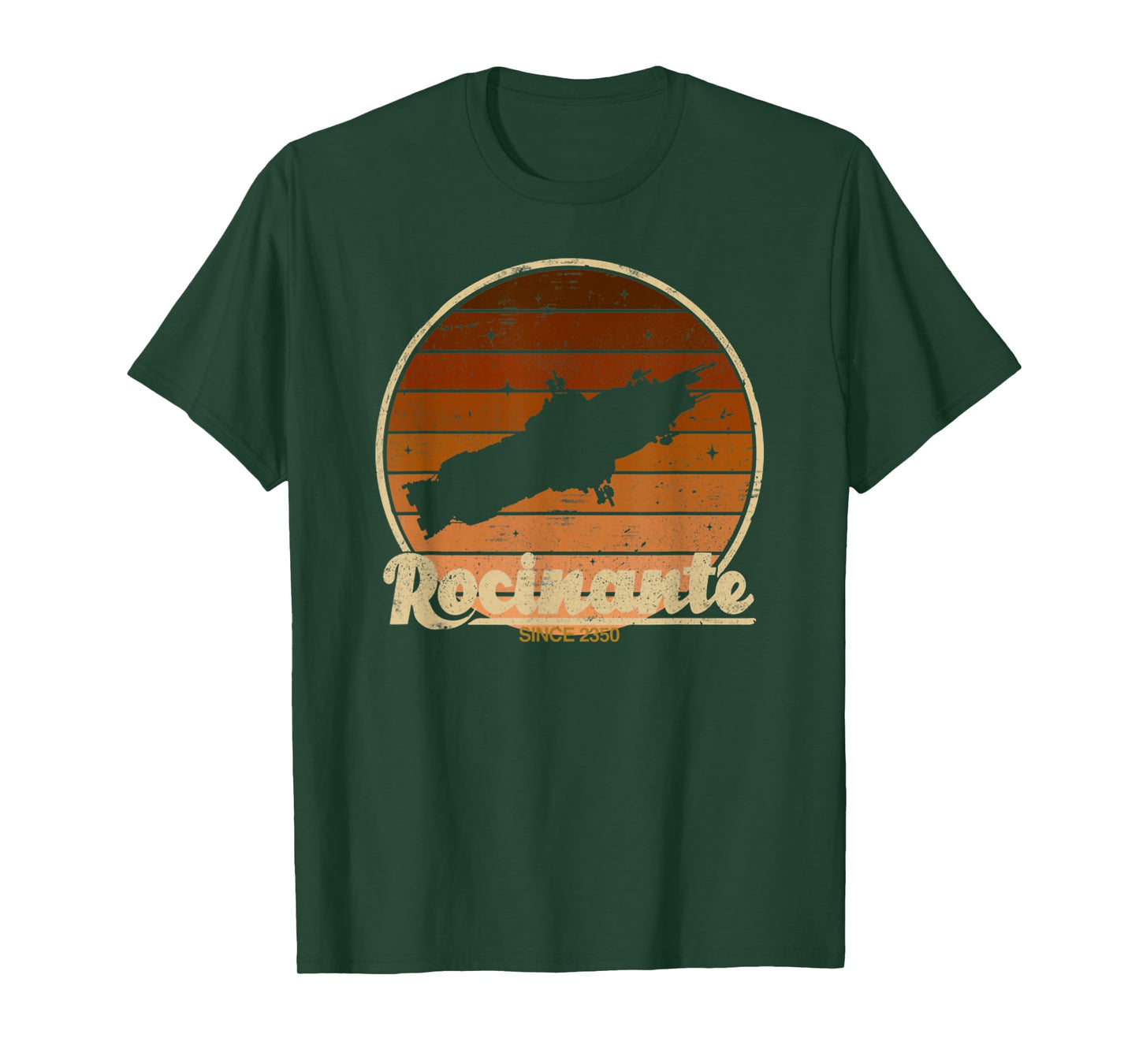 Vintage Retro The Rocinante Orange The Expanse T-Shirt