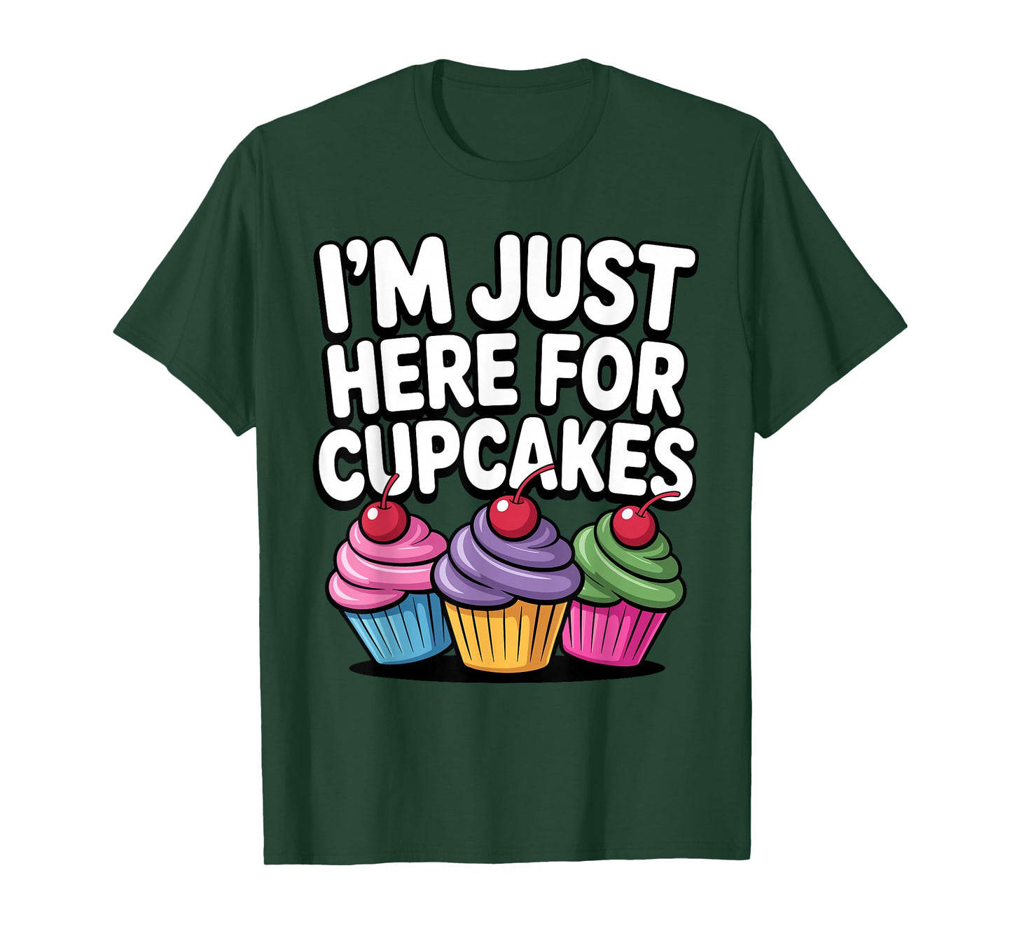 Cool Cupcake Themed for Men Women Cup Cake Cupcake Lover T-Shirt