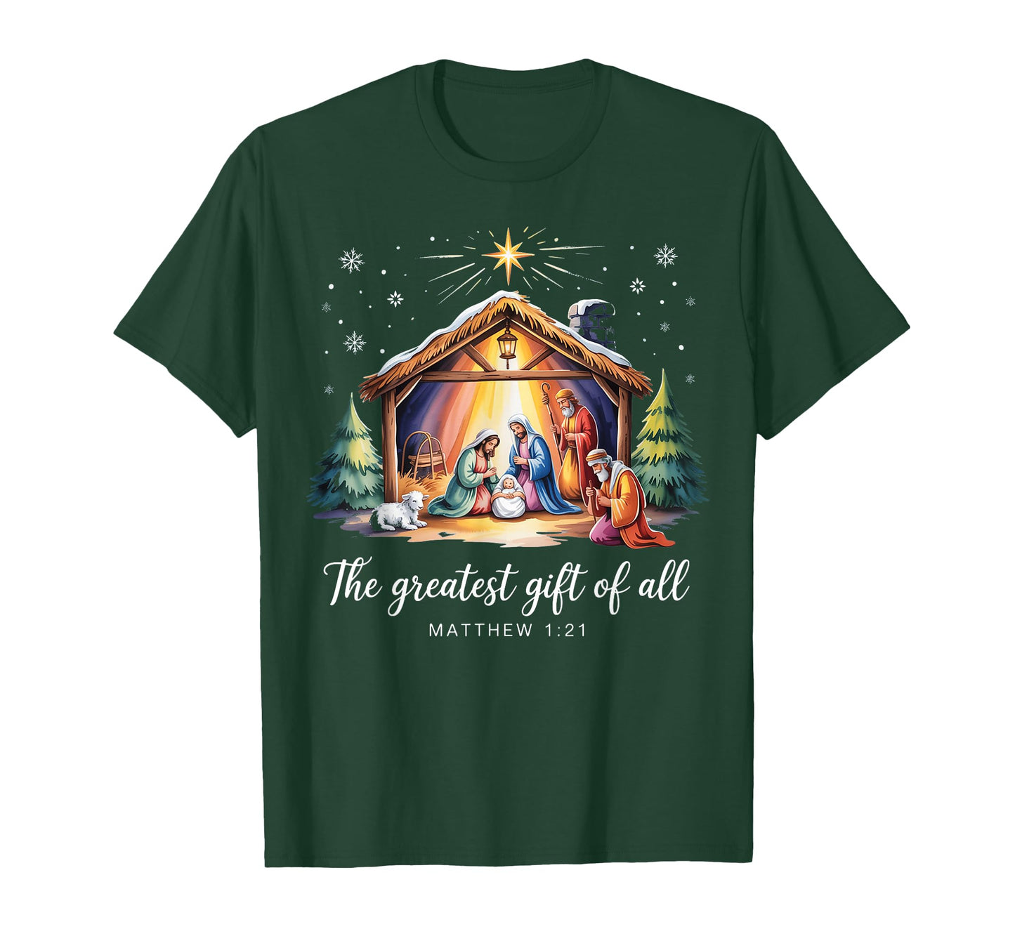 The Greatest Gift for All Christmas Jesus T-Shirt