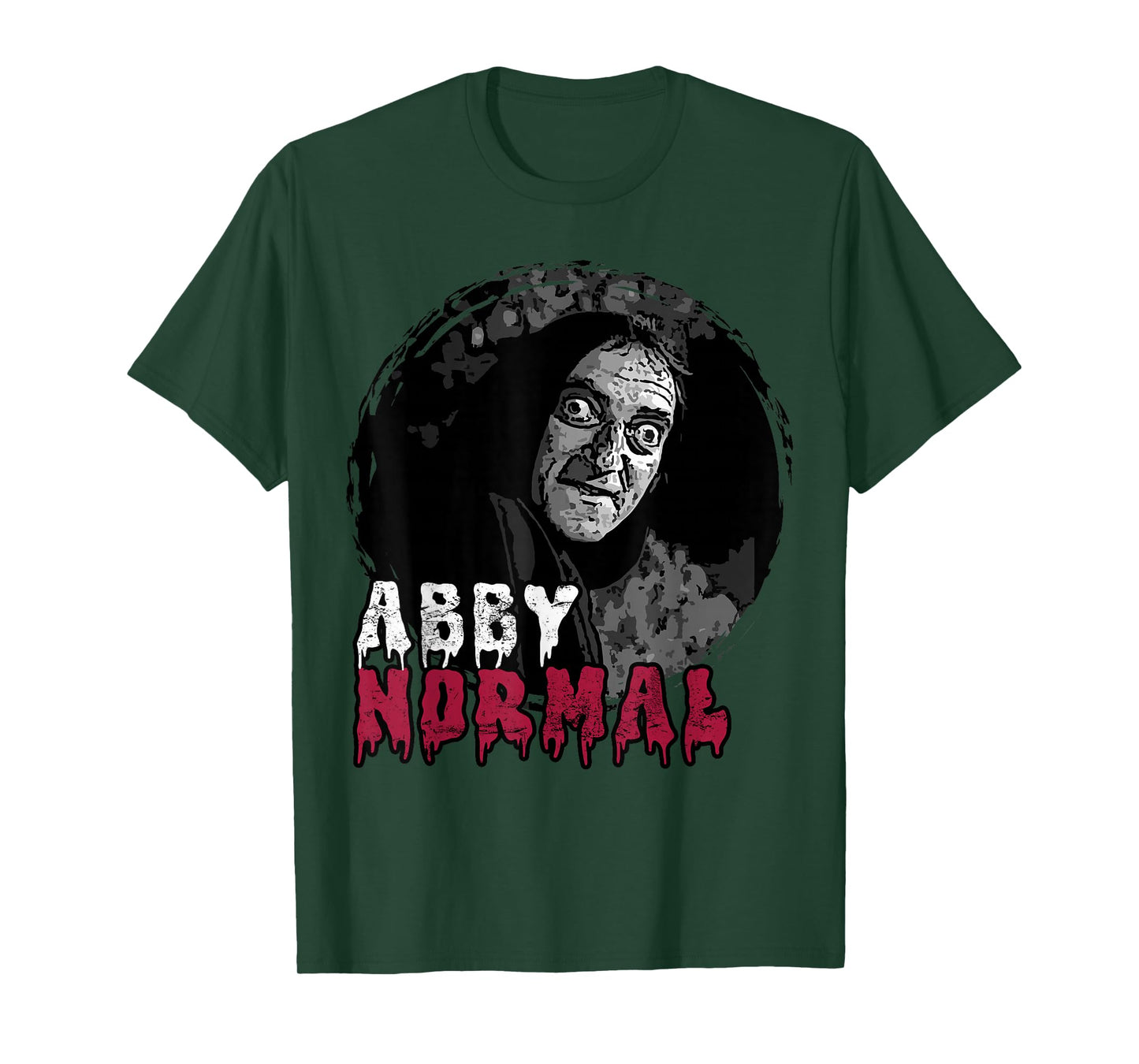 Abby Normal Brain Funny Halloween Spooky Humor T-Shirt