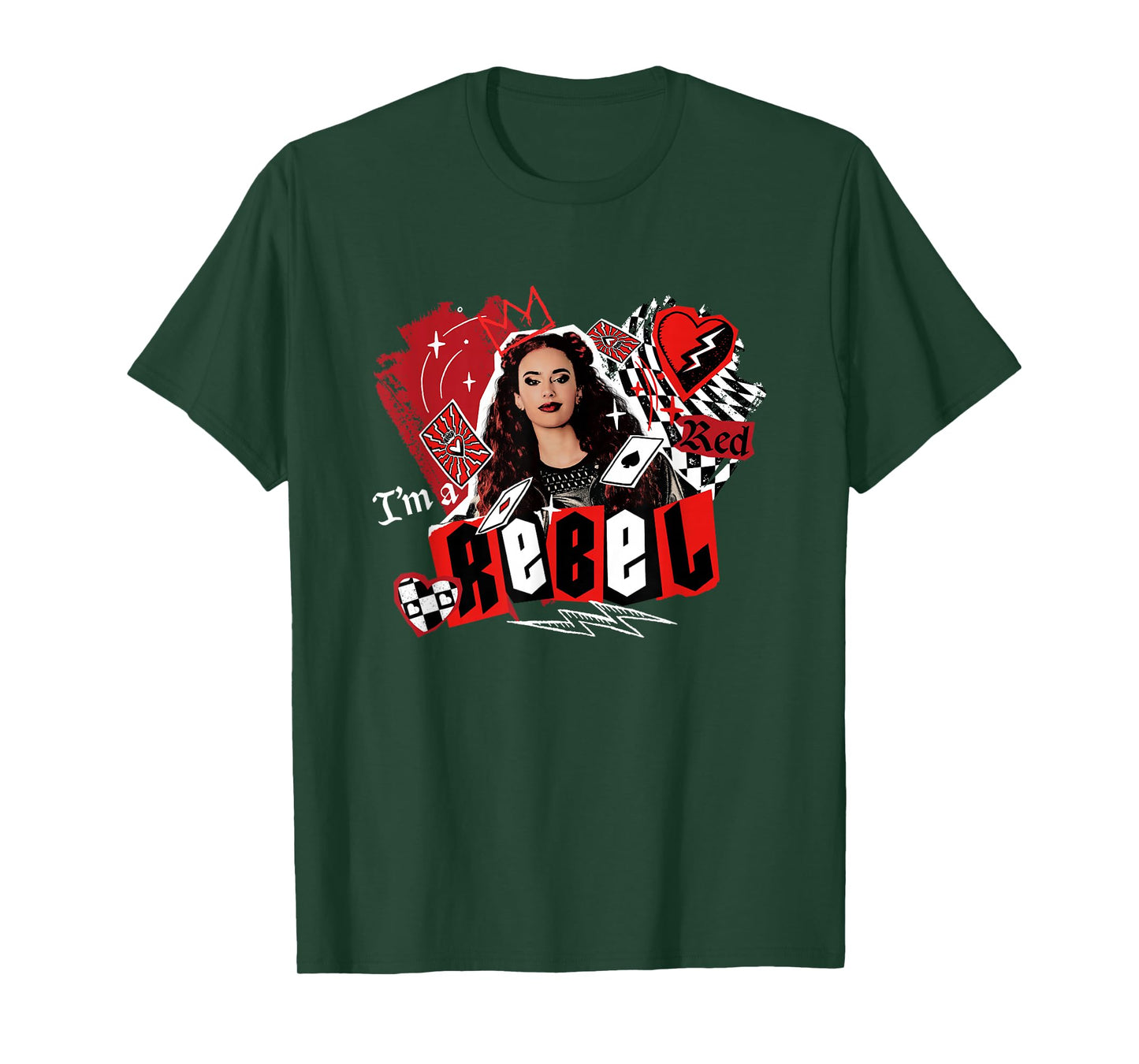 Disney Descendants: The Rise Of Red I'm A Rebel Vintage T-Shirt