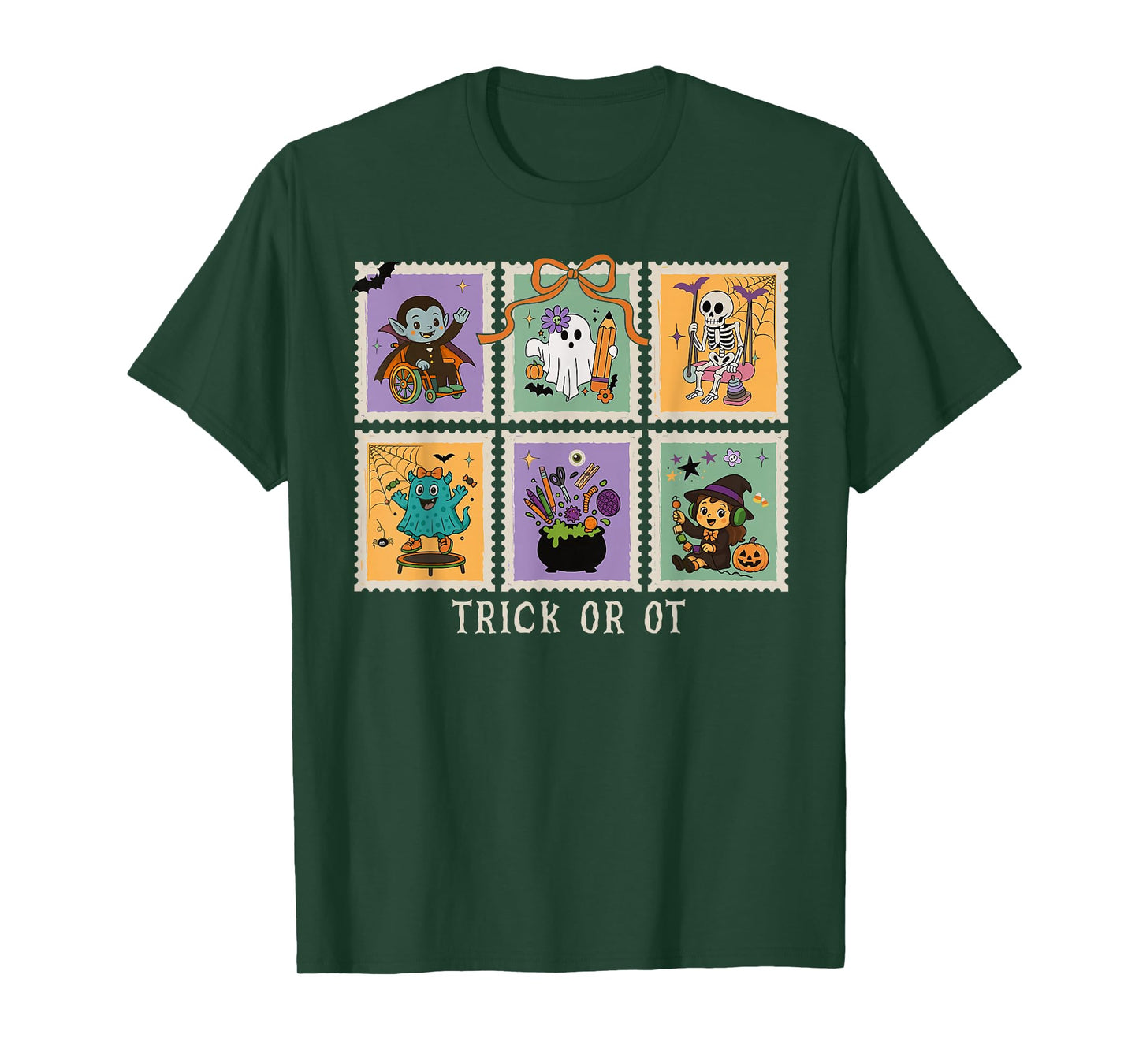 Halloween Occupational Therapy Trick or OT Therapist COTA T-Shirt