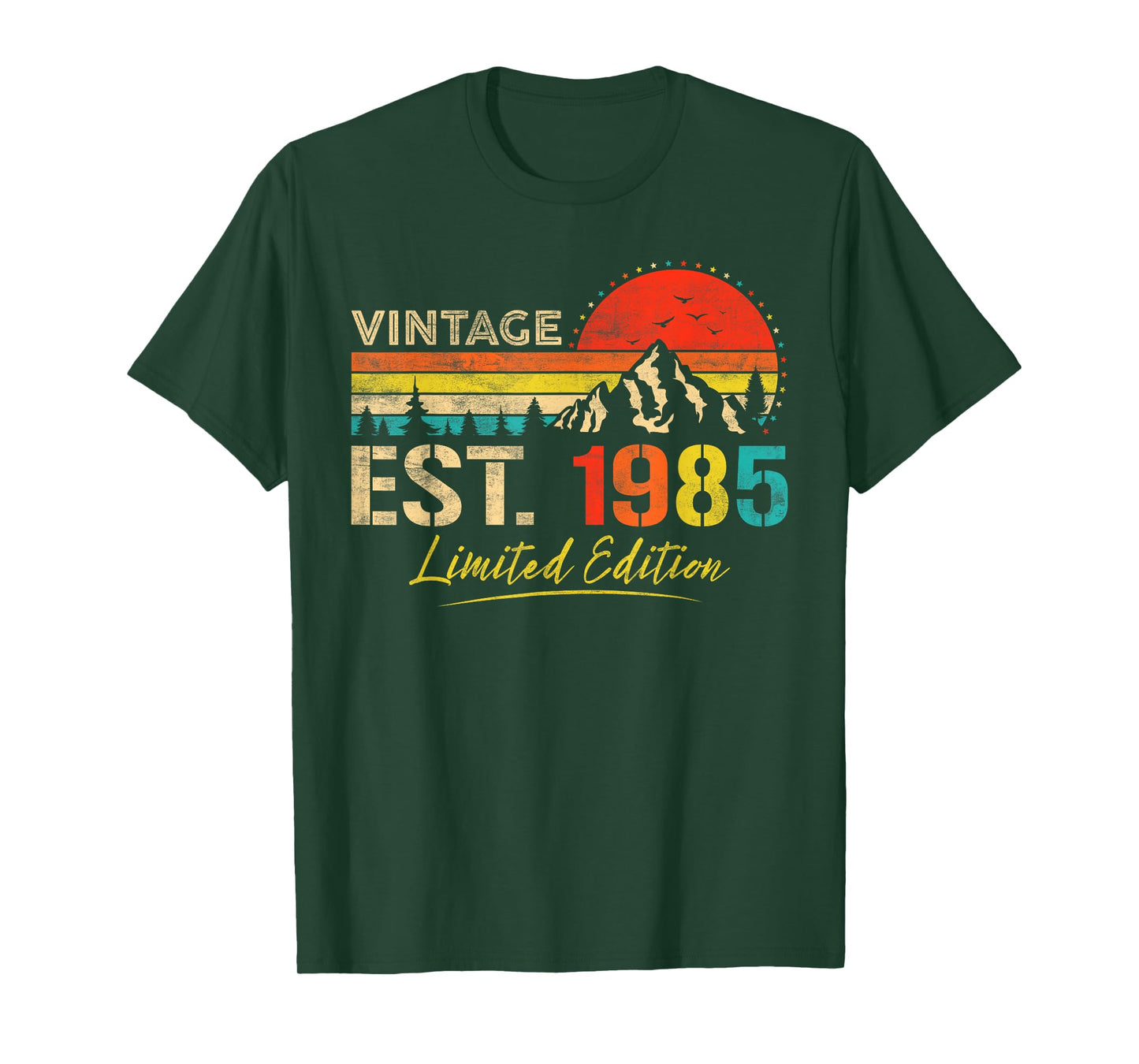Vintage Est 1985 Limited Edition Classic 1985 Men and Women T-Shirt