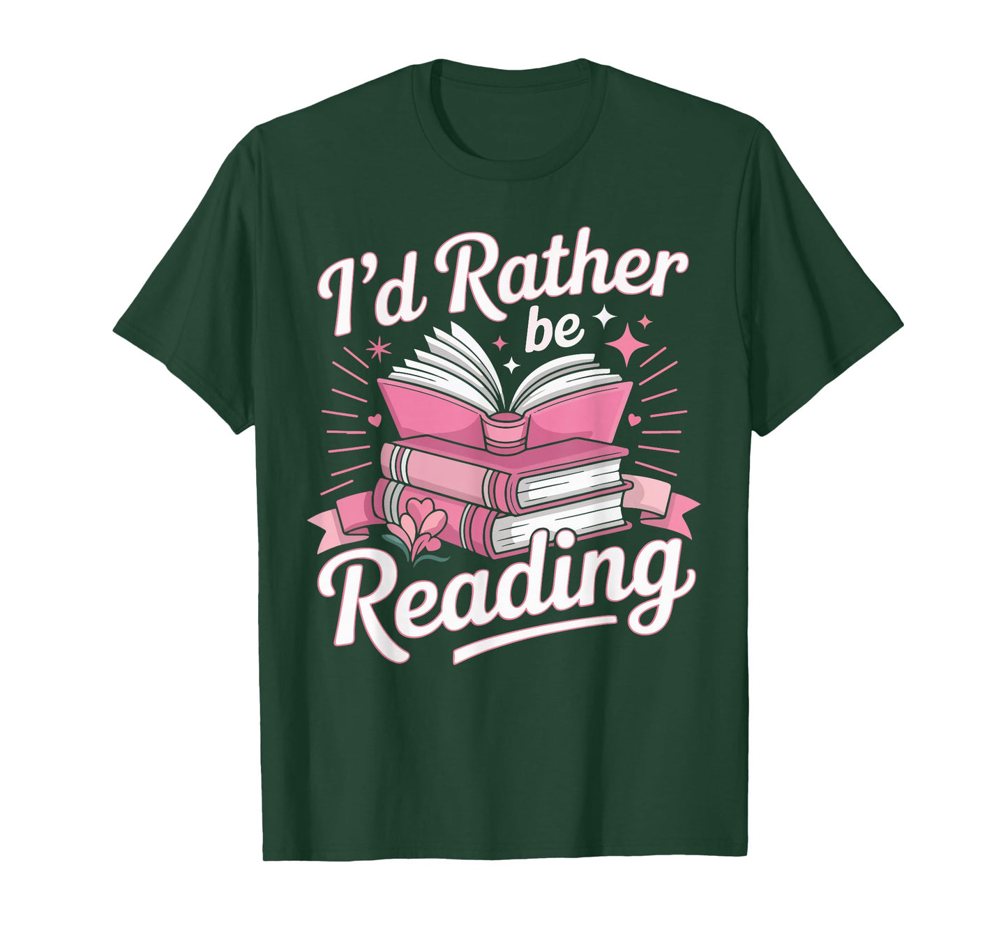 Book Reading I'd Rather Be Reading T-Shirt
