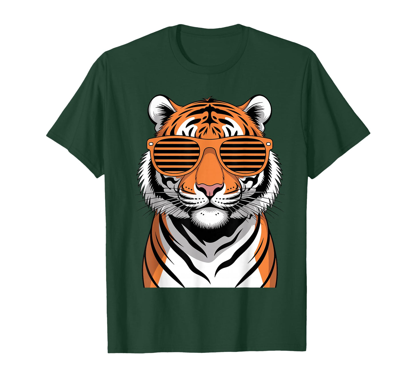 Cool Tiger Costume for Men Women Kids Pattern Tiger Lover T-Shirt
