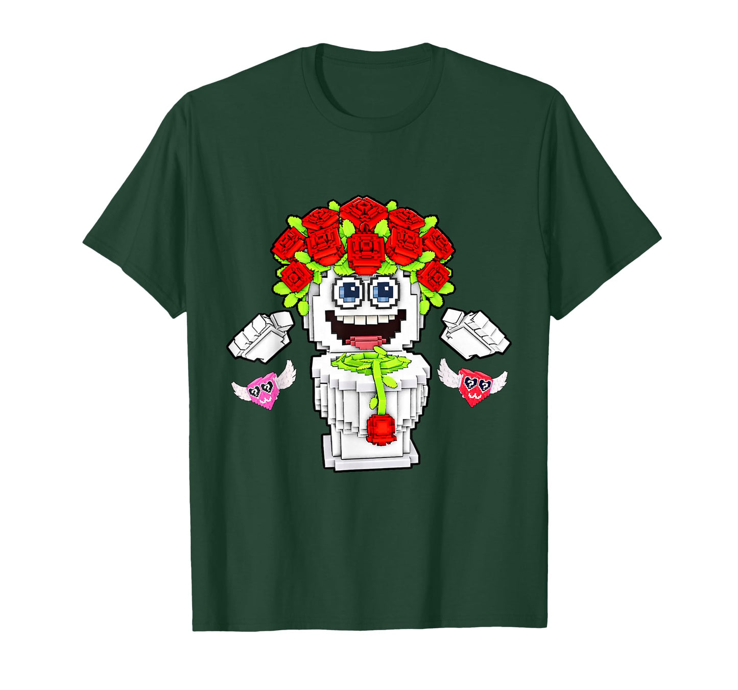 Rosetti Tualetti Funny Valentine Brainrot for Kids Teens T-Shirt