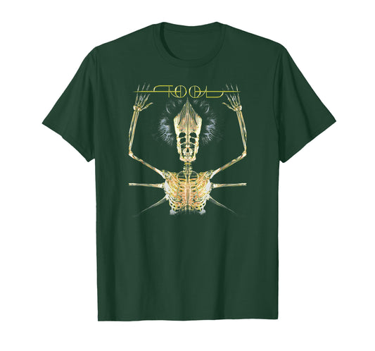 Skeleton Vintage Tool Shake Handyma Sarcastic Music Bands T-Shirt
