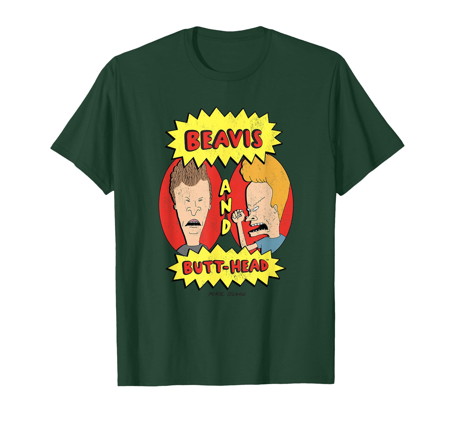 Beavis and Butt-Head Vintage Distressed Duo T-Shirt