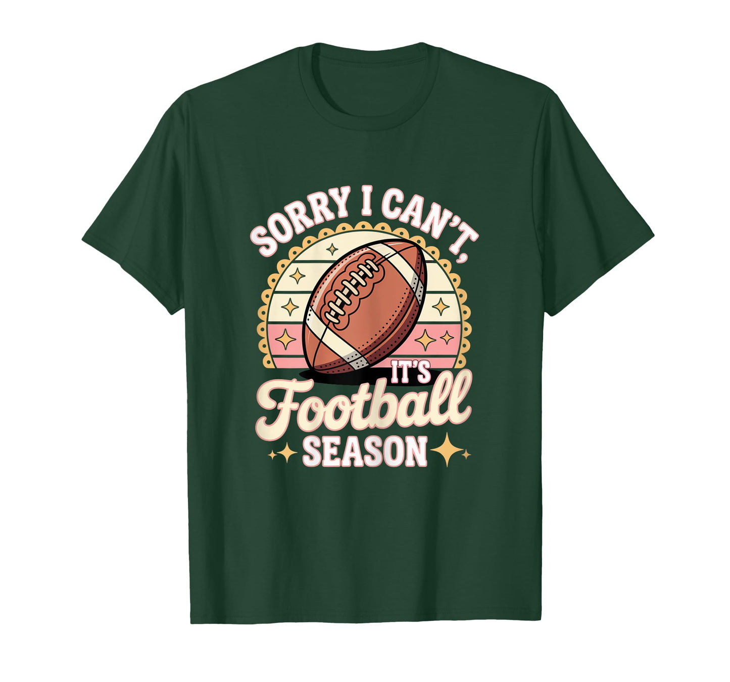 Funny Football Mom Coquette Girly Bow Football Season T-Shirt