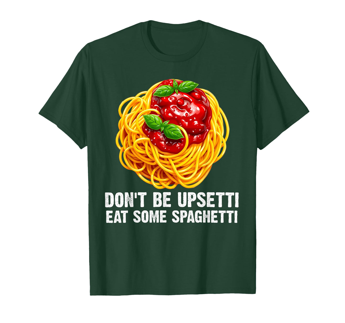 Best Spaghetti Design For Men Women Kids Italian Pasta Lover T-Shirt