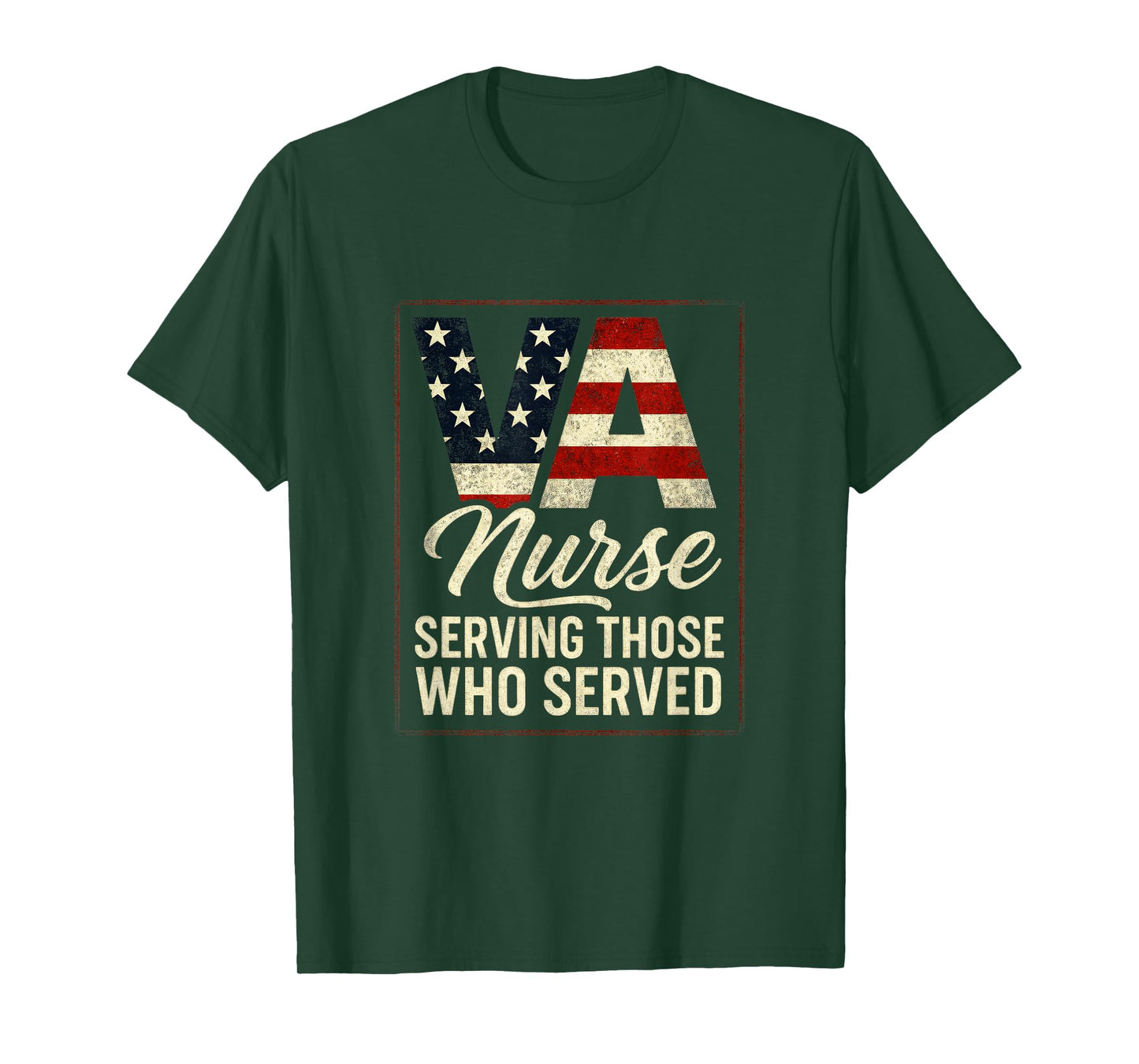VA Nurse - Proud Veteran Healthcare Heroes T-Shirt