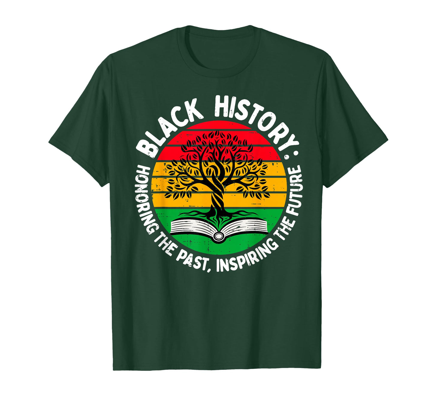 Honoring Past Inspiring Future Black History Men Women Kid T-Shirt