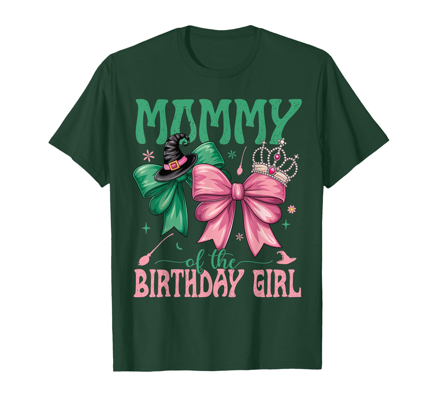 Mommy Of The Birthday Girl Matching Witch Family Bday Part T-Shirt