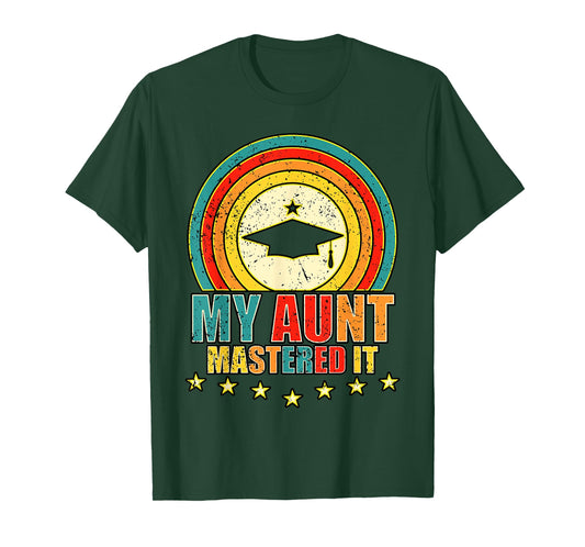 My Aunt Mastered It Class of 2026 T-Shirt