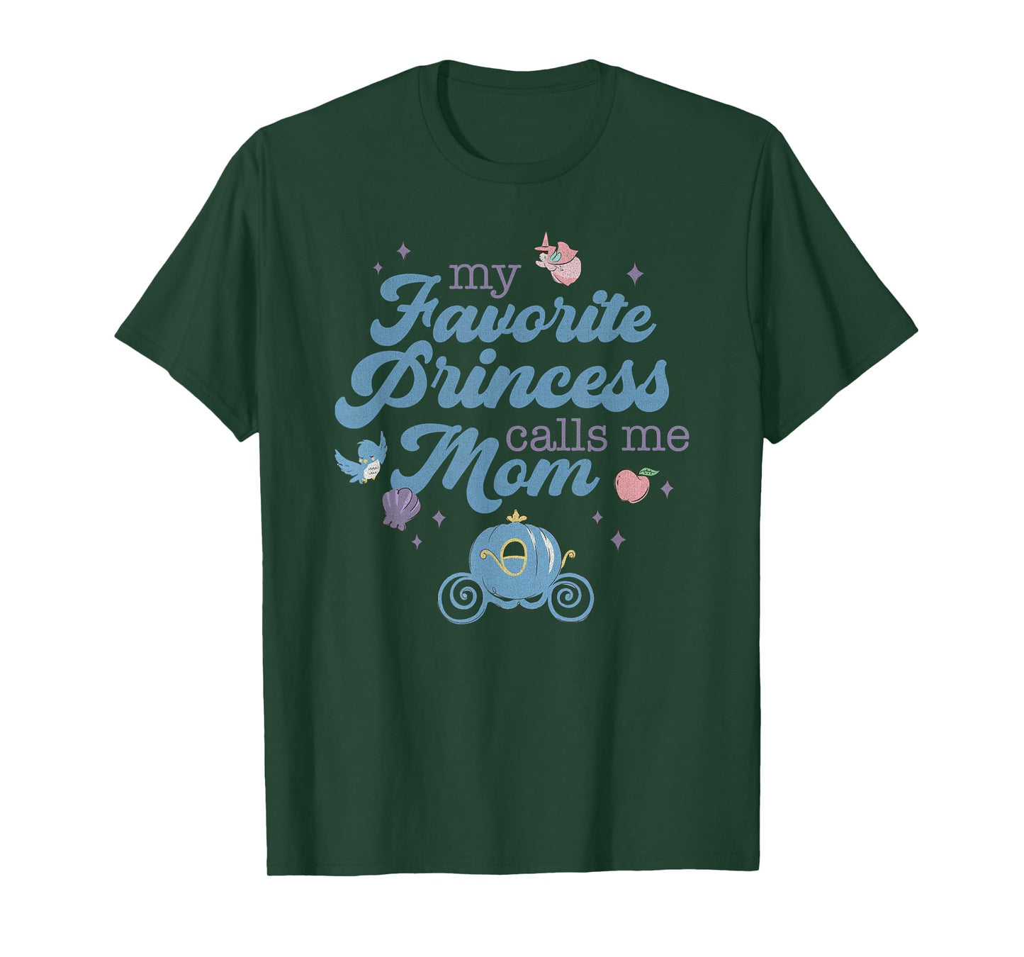 Disney Princess Mother's Day My Princess Calls Me Mom T-Shirt