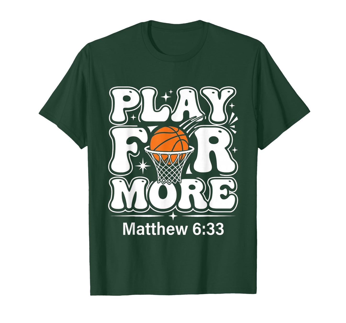 Christian Basketball Jesus Bible Verse Basketball Mom Game T-Shirt
