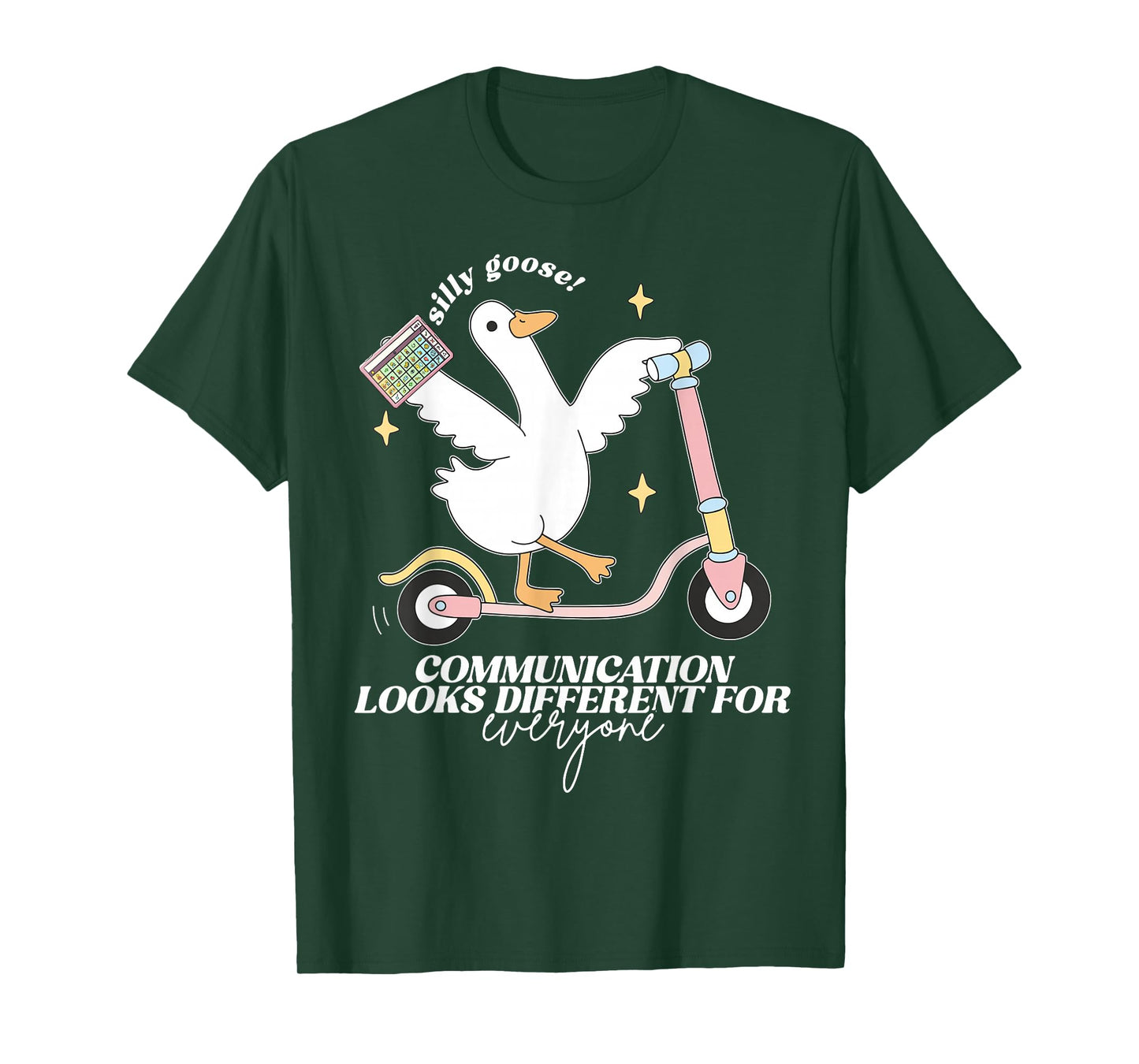 Speech Therapy Speech Language Pathologist SLP Silly Goose T-Shirt