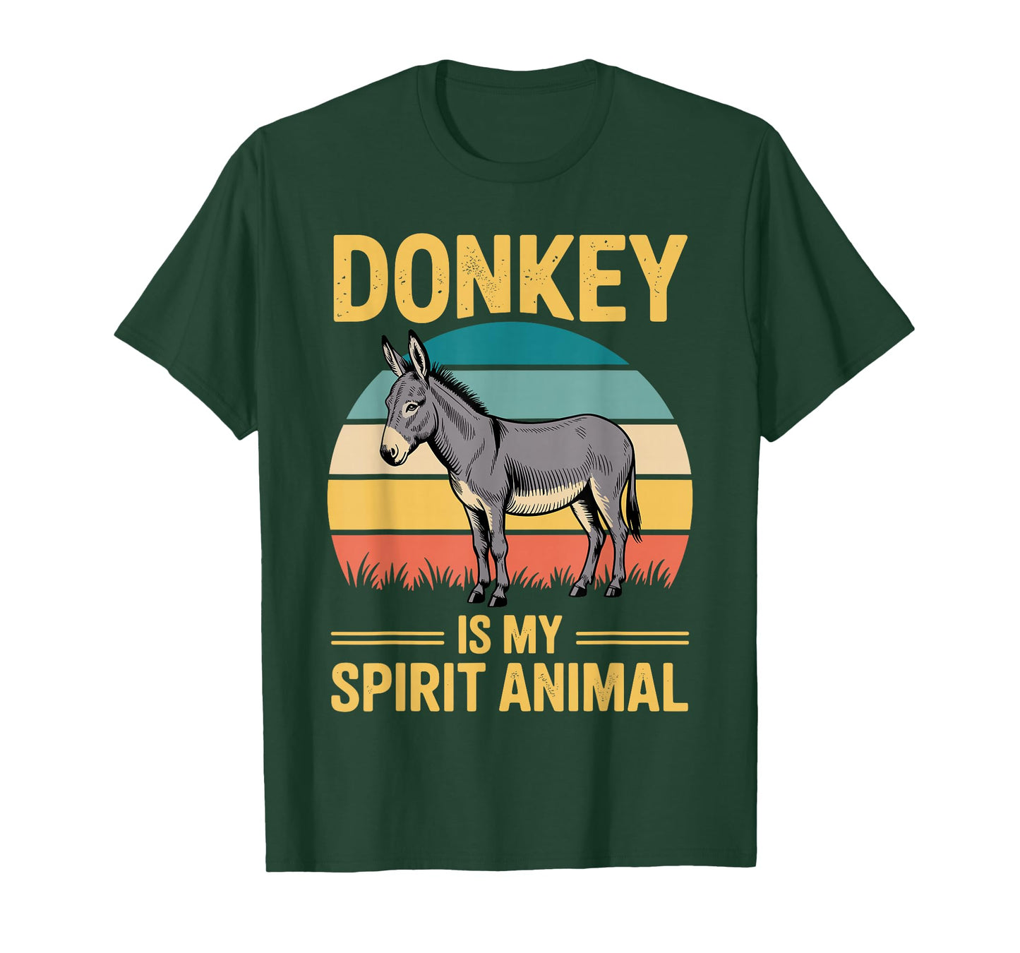 Cute Donkey Design for Men Women Pet Animal Donkey Lovers T-Shirt