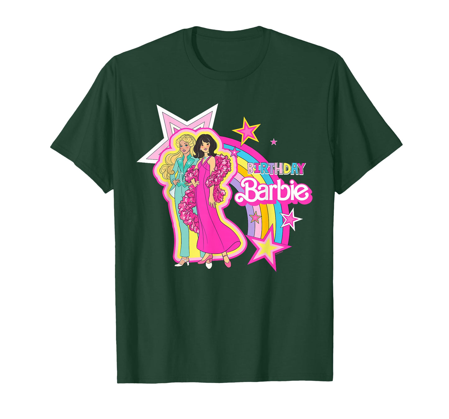 Barbie - Birthday Barbie Rainbow T-Shirt