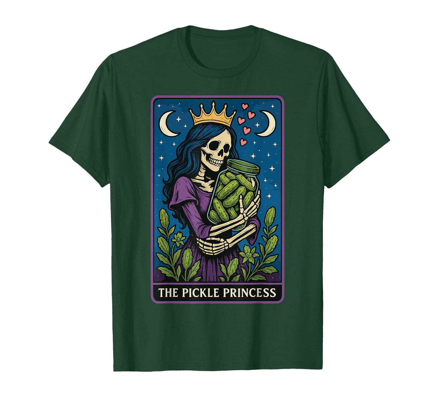 The Pickle Princess Tarot Card T-Shirt